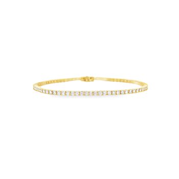 14K Yellow Gold 2.50ct Lab Grown Diamond Bracelet