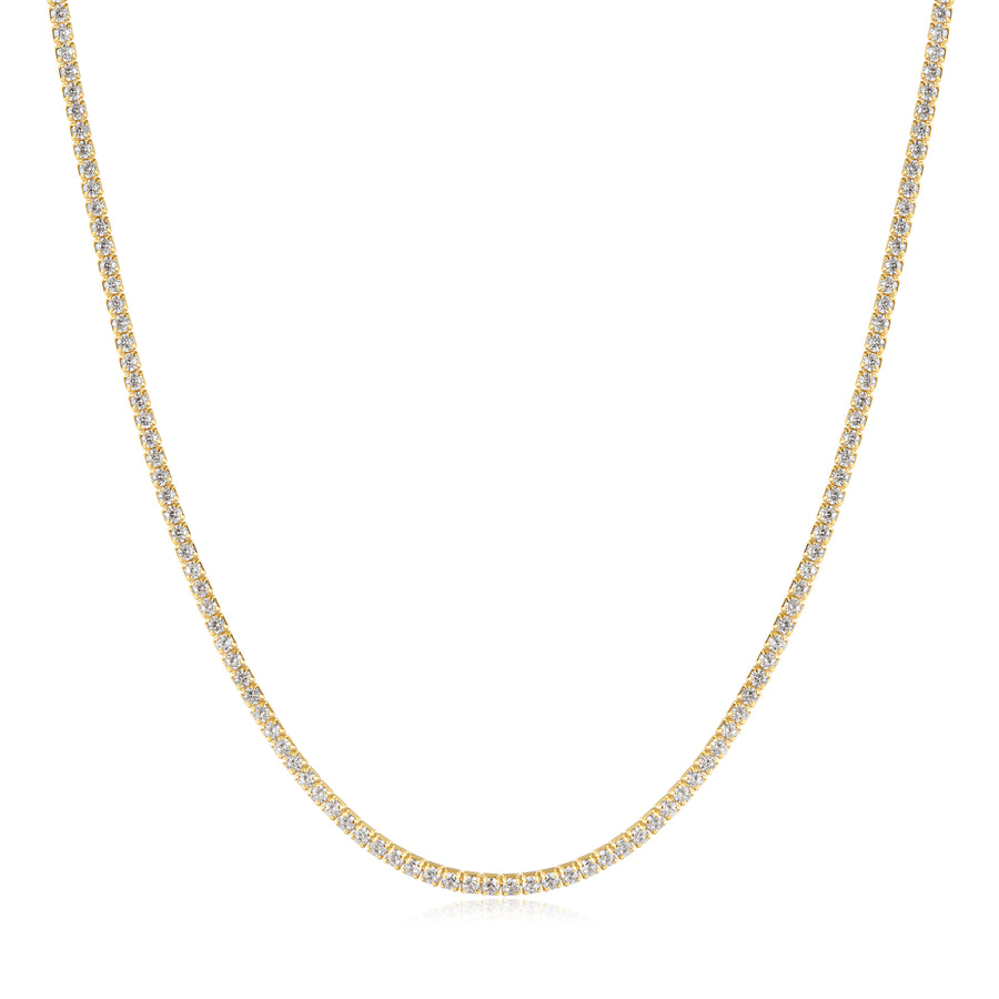 Gold Pav? Necklace