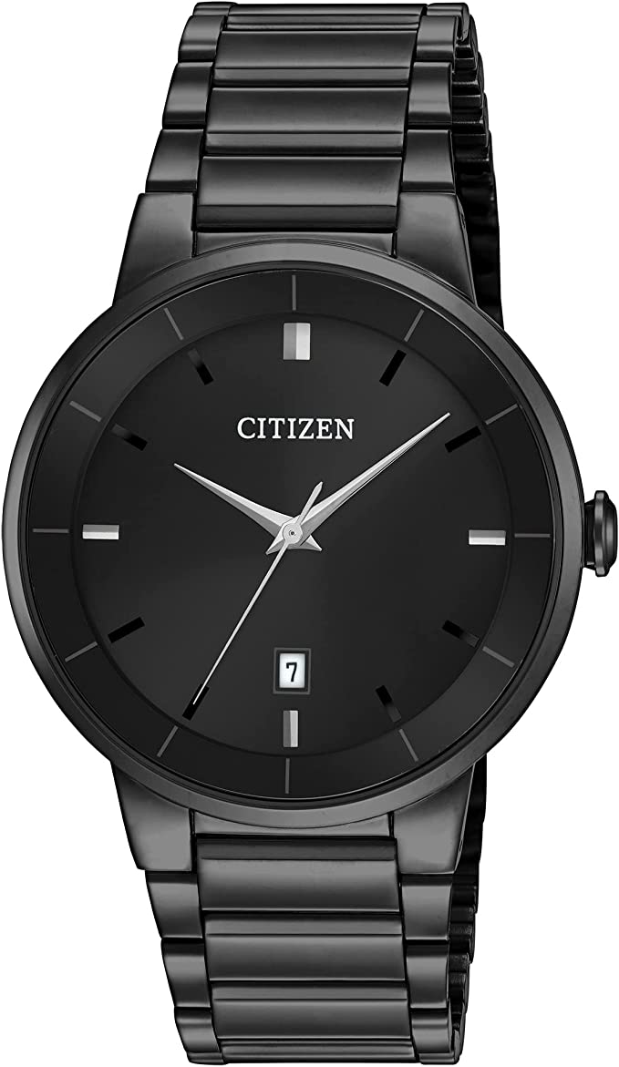 Citizen Black Stainless Steel Watch