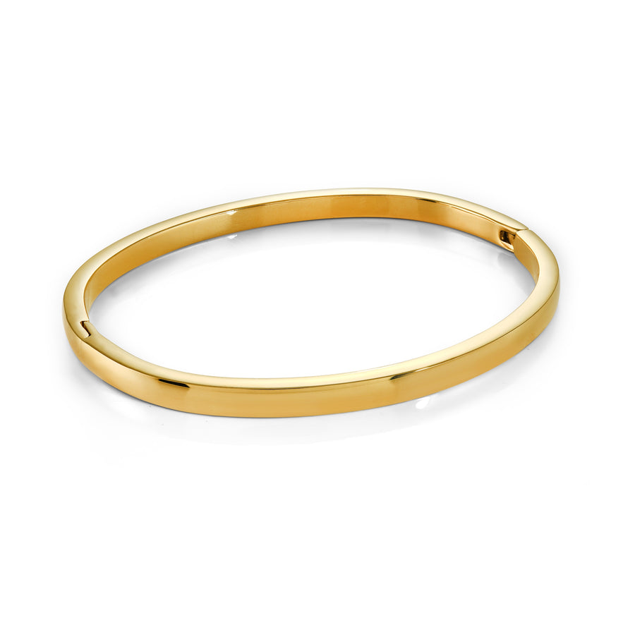 Stainless Steel Gold-IP 4mm 6.5