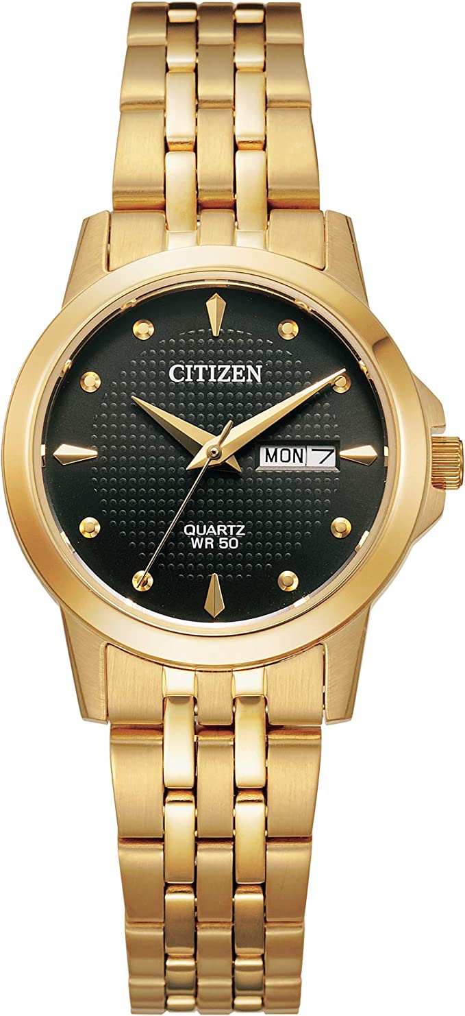 Citizen Yellow Stainless Steel Quartz Watch