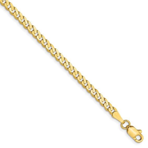 10K Yellow Gold Curb Bracelet