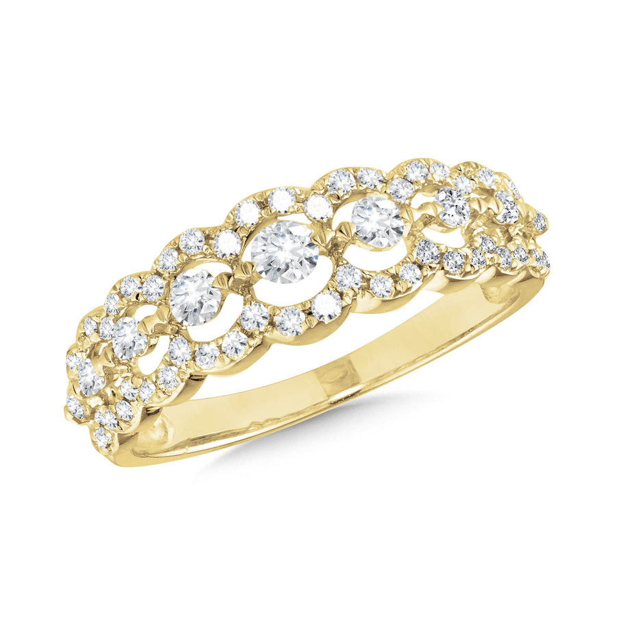 14K Yellow Gold 0.50ct. Diamond Ring