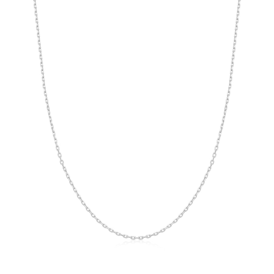 Sterling Silver Mini Link Charm Chain