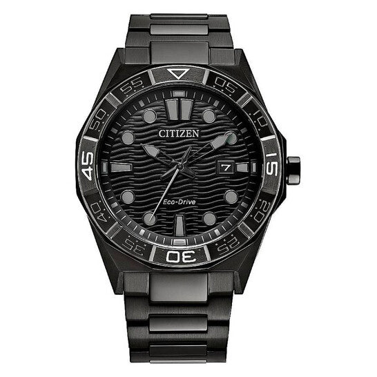 Citizen Eco-Drive Brycen Black Face Watch