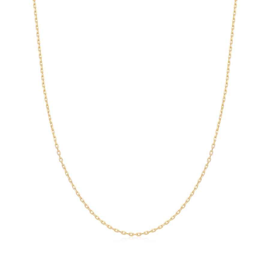 Sterling Silver Gold Plated Charm Chain