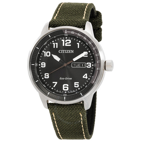 Citizen Eco-Drive Tactical Day Date Watch