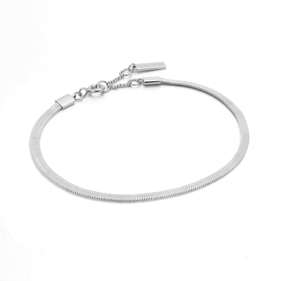 Flat Snake Chain Bracelet