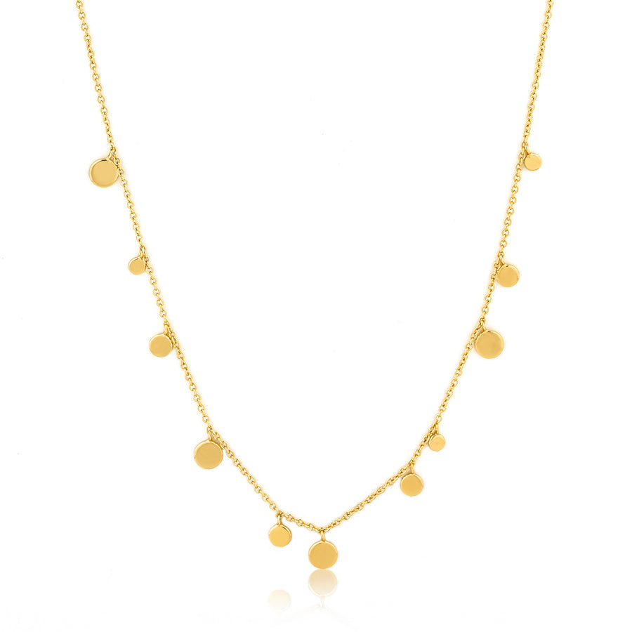 Ania Haie Sterling Silver Gold Plated Necklace