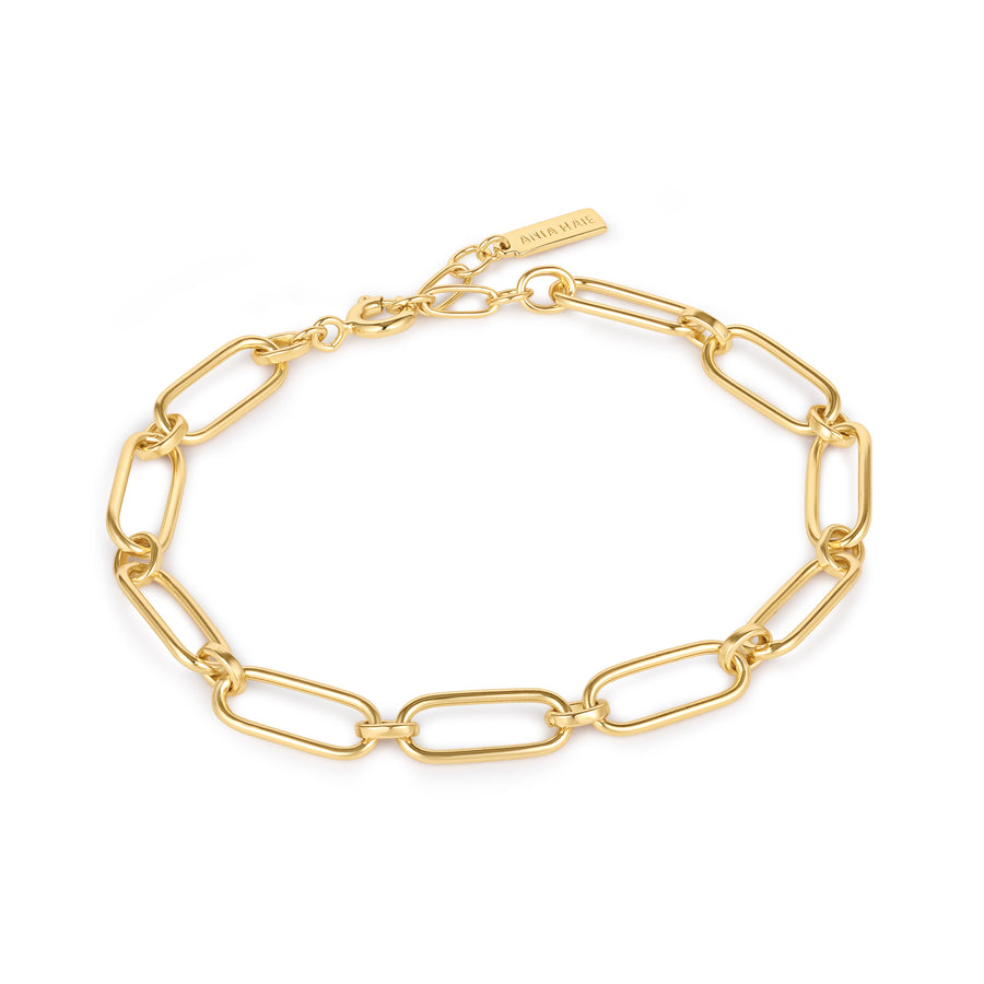 Cable Connect Chunky Chain Bracelet