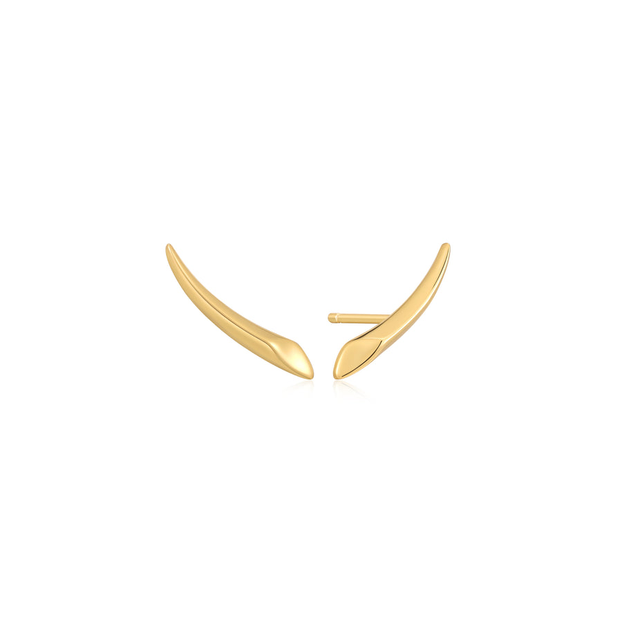 Sterling Silver Gold Plated Earrings