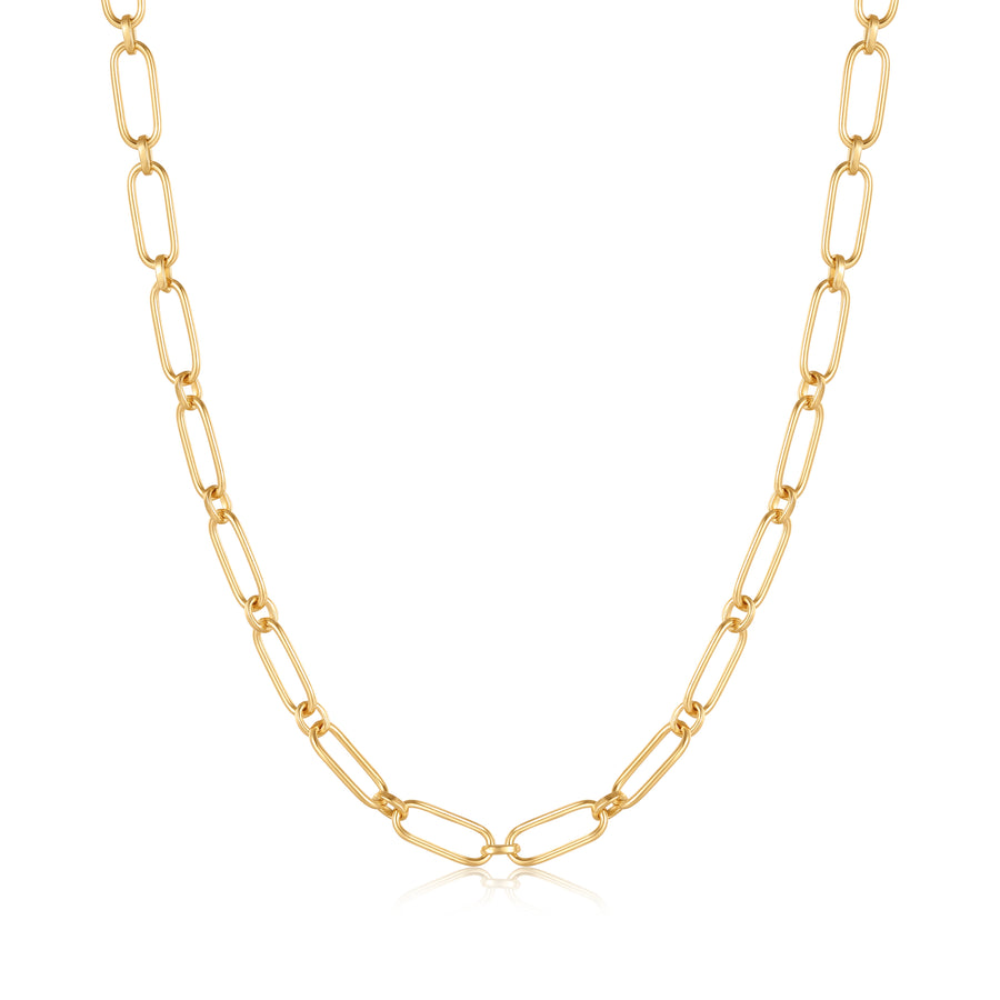 Cable Connect Chunky Chain Necklace