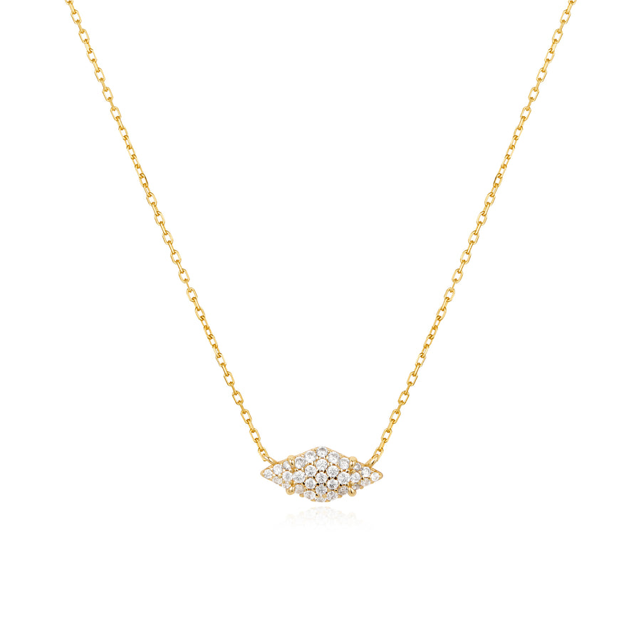 Gold Pave' Sparkle Necklace