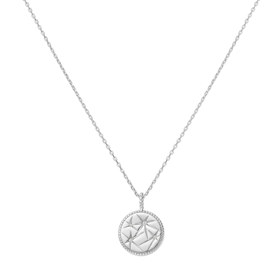 Silver Starry Charm Necklace