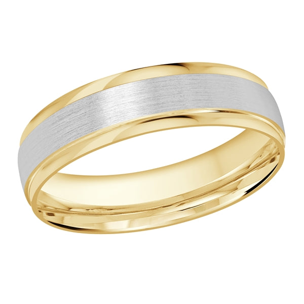 Karat Gold or Platinum Carved Wedding Band
